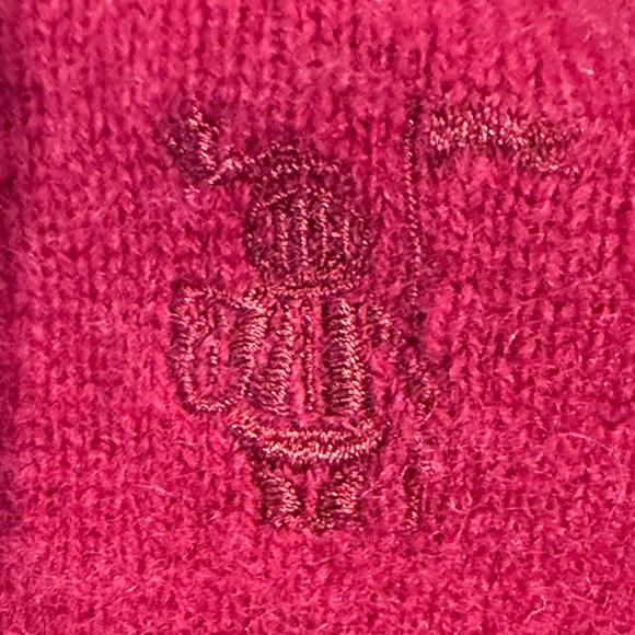 Burberry Kids Red Knit Long-Sleeve Dress - Picture 12 of 12